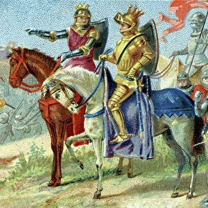 Third Crusade: " King of France Philip Augustus (1165-1223) and King Richard I of England called Richard Heart of Lion (1157-1199) to Saint John of Acre in 1191" (Third Crusade)