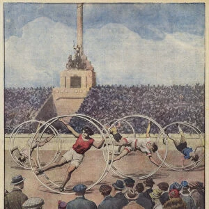 The curiosities of sport (colour litho)