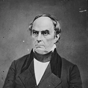 Daniel Webster (b / w photo)