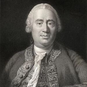 David Hume (1711-76) (engraving)