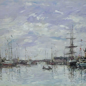 Deauville, the Dock, 1892 (panel)