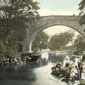 Devils Bridge, Kirkby Lonsdale (colour photo)