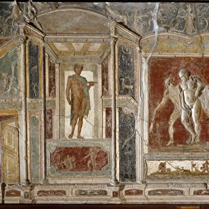 Dionysian group, 1st century (fresco)