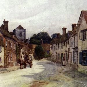 Dorchester (colour litho)