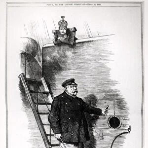 Dropping the Pilot, caricature of Otto von Bismarck (1815-98