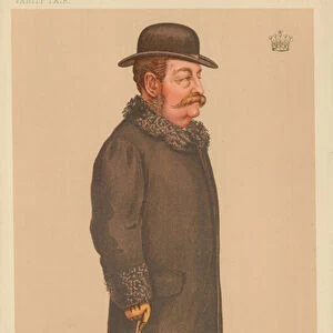 The Earl of Sefton, 3 May 1894, Vanity Fair cartoon (colour litho)