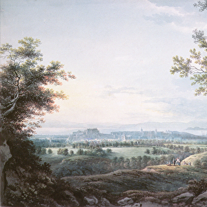 Edinburgh from the South, 18th century