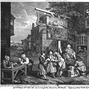 The Election II; Canvassing for Votes, engraved by Charles Grignion (1717-1810) 1757