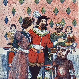 Engagement of the Marquis of Carabas and the Kings daughter