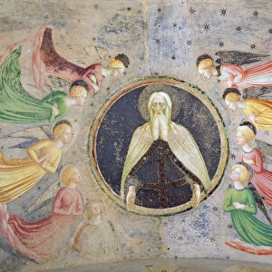 The Eternal Father surrounded by Angels (fresco)