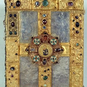 Evangelical encrusted with precious stones of Saint Gauzelin (Gauzelin of Toul)