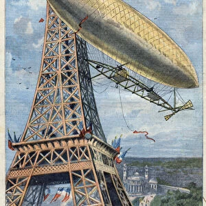 The experiences in airship balloon of Mr. Alberto Santos-Dumont (Santos Dumont