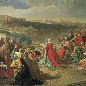 The Fall of Granada in 1492, 1890 (oil on canvas)