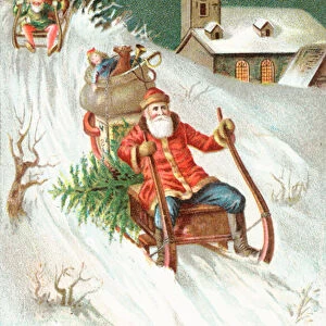 Father Christmas (chromolitho)
