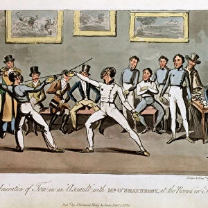 Fencing: Jerrys admiration of Tom in an Assault with Mr O Shaunessy
