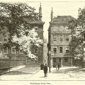 Field Court, Grays Inn (engraving)