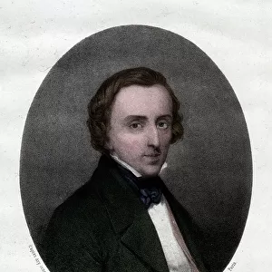 Frederic Chopin, c. 1850 (engraving)