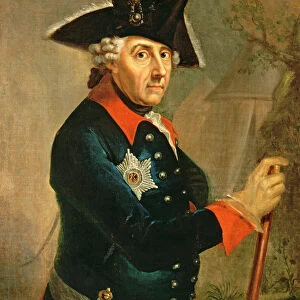 Frederick II the Great of Prussia, 1764 (oil on canvas)
