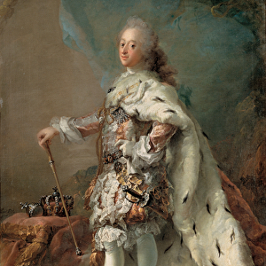 Frederik V in his Anointing Robes, c. 1750 (oil on canvas)