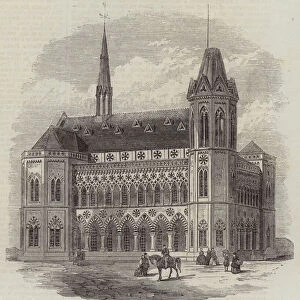 The Frere Hall, Kurrachee, erected in Honour of Governor Sir Bartle Frere (engraving)