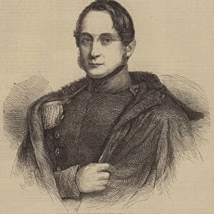 Frey Herose, President of the Swiss Federal Council (engraving)