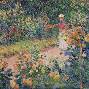 Garden at Giverny, 1895 (oil on canvas)