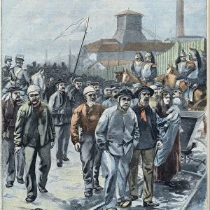 General strike for minors in Northern France, in "Le Petit Parisien"