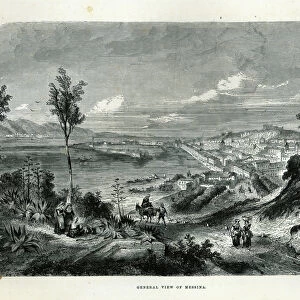 General View of Messina (engraving)