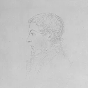 George Parker Bidder, 1819 (pencil on paper)