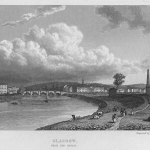 Glasgow, from the Green (engraving)