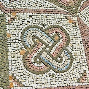Detail of a Gordian Knot, House of Theseus, Paphos, Cyprus (mosaic)