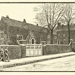 The Grammar School, Chigwell (engraving)