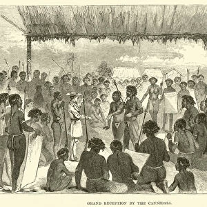 Grand Reception by the Cannibals (engraving)