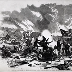Great Battle at Wilsons Creek, near Springfield, Missouri, Between 5, 500 Union
