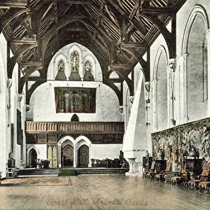 Great Hall, Arundel Castle (colour photo)