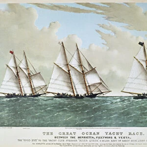 Great Ocean Yacht Race of 1866 between the Henrietta, Vesta & Fleetwing