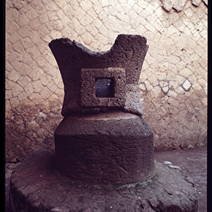 Grindstone of the Pistrinum (bakery), 5th century BC-1st century AD