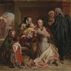 Not Guilty, 1859 (oil on canvas)