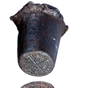 Half-groat dies of Edward III, York mint, c. 1353-55 (steel)