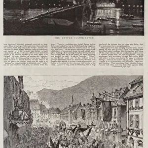 The Heidelberg Festivities (engraving)