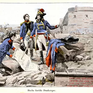 Hoche fortifies Dunkirk: In 1793, Warrant Officer-General Lazare Hoche (1768-1797