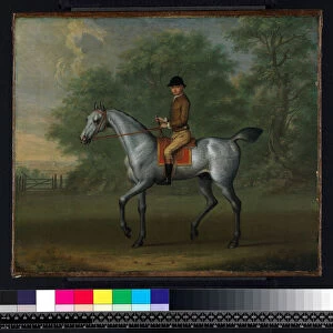 Horse and groom, 1740s (oil on canvas)