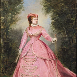 Hortense Schneider (1838-1920) 1868 (oil on canvas)