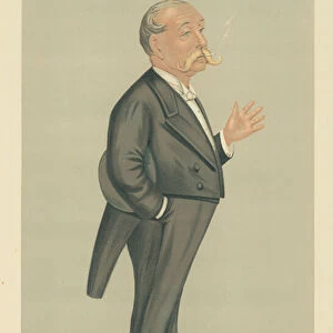HSH Prince Demtrey Soltykoff, Prince Soltykoff, 6 July 1889, Vanity Fair cartoon (colour litho)