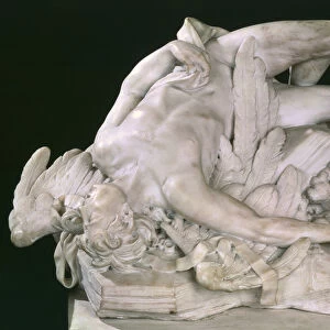 Icarus Falling, 1743 (marble)