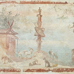 Idyllic Landscape, Pompeii (fresco)