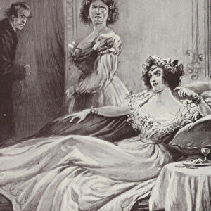 Illustration for Barchester Towers by Anthony Trollope (litho)
