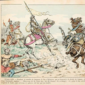 Illustration taken from the book "Joan of Arc "