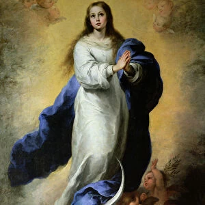The Immaculate Conception, 1660-65 (oil on canvas)