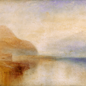 Inverary Pier, Loch Fyne, Morning, c. 1840-50 (oil on canvas)